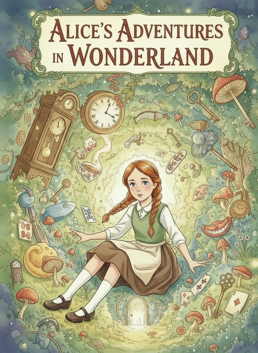 Cover of Alice's Adventures in Wonderland